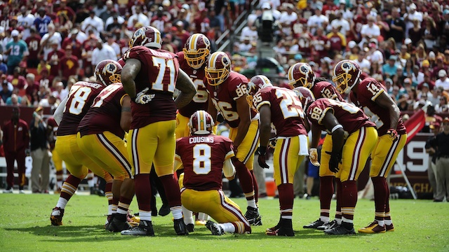 Redskins In The Huddle